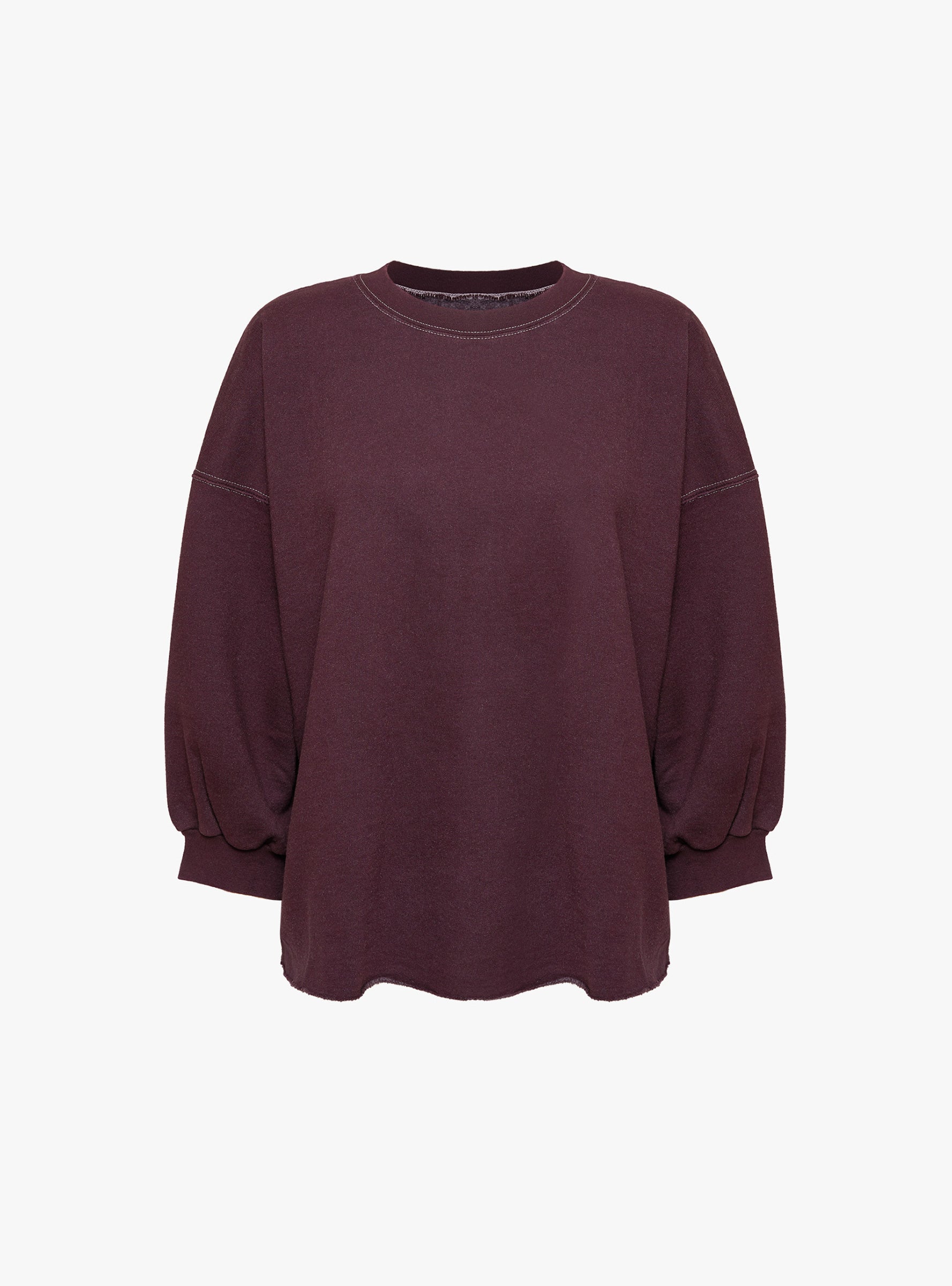 Fond Sweatshirt Plum Plum RACHEL COMEY (ghost front) at Couverture & The Garbstore