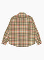 Heavy Flannel Shirt Tan Tan KHAKIS (2020) (Back) at Couverture & The Garbstore