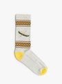 Jacquard Socks Canoe Canoe WYTHE (front) at Couverture & The Garbstore