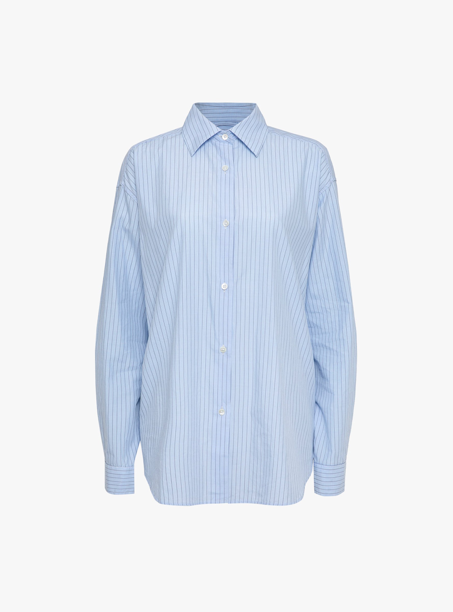 W Generous Shirt Assistant Stripe Assistant Stripe MFPEN (ghost front) at Couverture & The Garbstore
