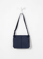 FORCE Shoulder Bag Navy Mens by Porter Yoshida & Co. at Couverture & The Garbstore Back