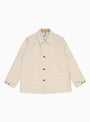 Angler Jacket Tan At Couverture & The Garbstore By Garbstore Front Shot