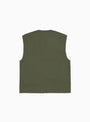 Life Vest Olive At Couverture & The Garbstore By Garbstore Rear Profile Shot