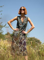 Calvado Dress Turquoise by Rachel Comey | Couverture & The Garbstore
