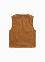 Cord Vest Tobacco by Garbstore | Couverture & The Garbstore