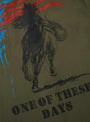Country Men Military Overshirt Olive one of these days 