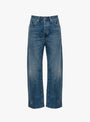Selvedge Denim Used Ankle Cut Vintage Dark from Chimala at Couverture & The Garbstore
front