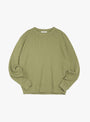 Fauss Sweatshirt Green by YMC at Couverture & The Garbstore Front