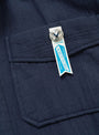 Noragi Jacket Navy by TDR at Couverture and The Garbstore close up
