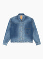 Type 1 Hemp Denim Jacket Repair from TDR at Couverture & The Garbstore
front 