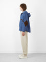 Trek Jacket Blue by TDR at Couverture and The Garbstore Model Side
