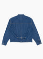 Single Pleat Nep Denim Jacket Rinse from TDR at Couverture & The Garbstore
back