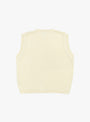 Kendrew Vest Ecru by TDR at Couverture & The Garbstore Back