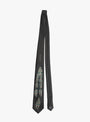 The Silk Twill DOG-TEAM Tie Black from Kapital at Couverture & The Garbstore
front