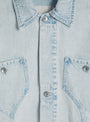 Loft Jacket Indigo by YMC at Couverture & The Garbstore Detail