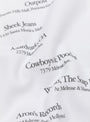 LA Sweatshirt White by TDR at Couverture and The Garbstore rear close up 