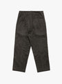 The Made in Japan Crown Chino from TDR comes in Black at Couverture & The Garbstore back 