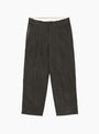 The Made in Japan Crown Chino from TDR comes in Black at Couverture & The Garbstore
front 
