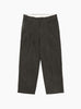 The Made in Japan Crown Chino from TDR comes in Black at Couverture & The Garbstore
front 