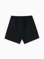 Square Stripe Swim Shorts Black & Jade Green Polar Skate Co. 