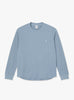 Dylan LS Tee Dove Blue by Polar Skate Co. at Couverture & The Garbstore 
Front 
