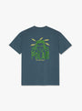 Noise Tee Grey Blue by Polar Skate Co. at Couverture & The Garbstore 
Back 