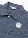Grande Shirt in Rinse from TDR at Couverture & The Garbstore
collar
