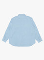 Double Pocket Grande Shirt Light Blue from TDR at Couverture & The Garbstore back 