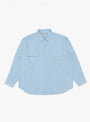 Double Pocket Grande Shirt Light Blue from TDR at Couverture & The Garbstore
front