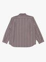 Mugwasher Grande Zip Shirt Chocolate from TDR at Couverture & The Garbstore
back
