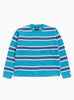 The Striped Sweater from Stüssy comes in Blue at Couverture & The Garbstore
front