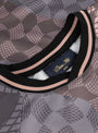 Checkered Home Jersey Grey from Dime at Couverture & The Garbstore 
Neckline