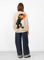 Duck Penguin Jumper Beige