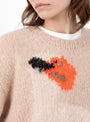Duck Penguin Jumper Beige