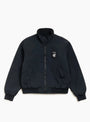 The Polar Fleece Lined Jacket from Stüssy comes in Black at Couverture & The Garbstore
front 