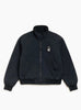 The Polar Fleece Lined Jacket from Stüssy comes in Black at Couverture & The Garbstore
front 