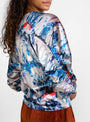 Cream Velvet Blouse Smashed Cherry by Henrik Vibskov | Couverture & The Garbstore