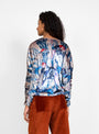 Cream Velvet Blouse Smashed Cherry by Henrik Vibskov | Couverture & The Garbstore