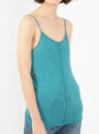 Superfine Under Tank Teal by Bassike | Couverture & The Garbstore