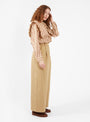 Penny Trousers Beige by Rejina Pyo | Couverture & The Garbstore