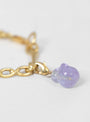 Doodle Chain Bracelet Brass & Glass by Leigh Miller | Couverture & The Garbstore