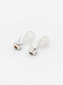 Beam Pearl Earrings Amber Brown by CLED | Couverture & The Garbstore