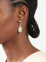 Beam Pearl Earrings Amber Brown by CLED | Couverture & The Garbstore
