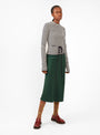 Ami Slip Skirt Studio Green by Apiece Apart | Couverture & The Garbstore