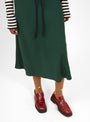 Ami Slip Skirt Studio Green by Apiece Apart | Couverture & The Garbstore