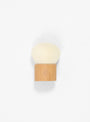 Kabuki Wooden Face Brush by Bachca | Couverture & The Garbstore