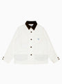 Paperclip Jacket White by Home Party | Couverture & The Garbstore