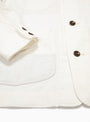 Paperclip Jacket White by Home Party | Couverture & The Garbstore