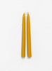 Goldenrod Dining Candles Pair by Wax Atelier | Couverture & The Garbstore