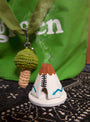 Teepee Incense Burner White by Incienso De Santa Fe | Couverture & The Garbstore